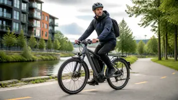 Sykkellås som sikrer elsykkelen mot tyveri
