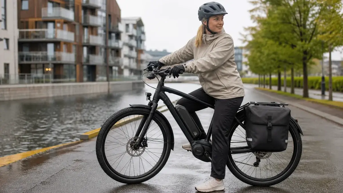 Sykkelveske og bagasjeløsning for pendling